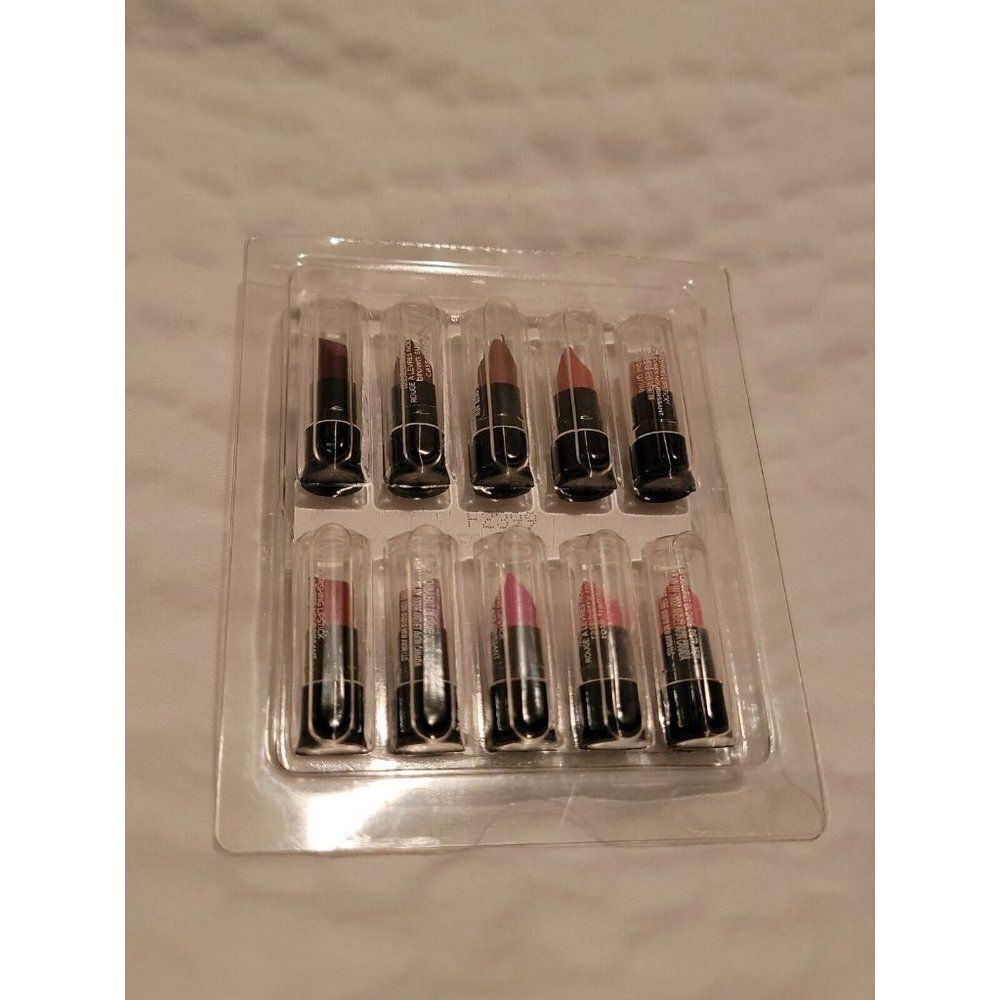 AVON True Color Nourishing Lipstick Set Lot 10 Travel Trial Testers